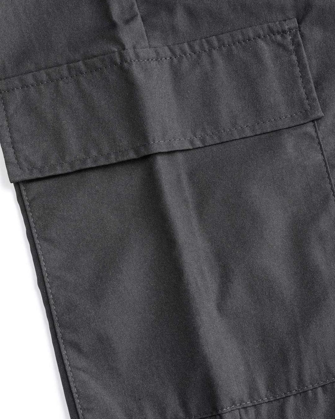Low-Rise Parachute Cargo Pants