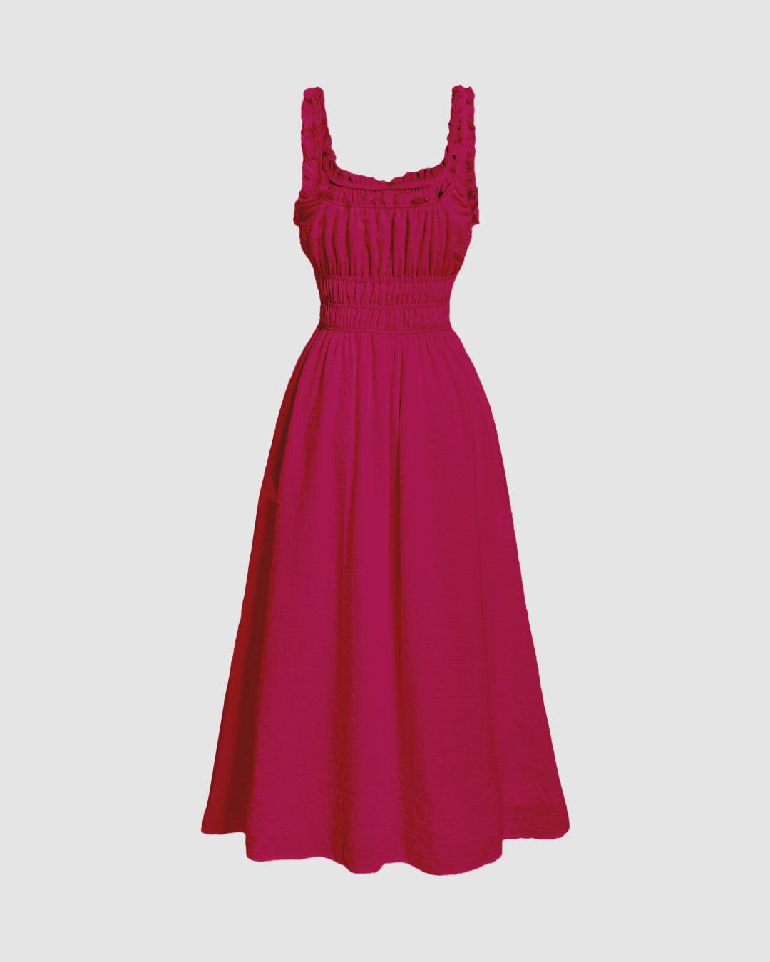 Front tie dress